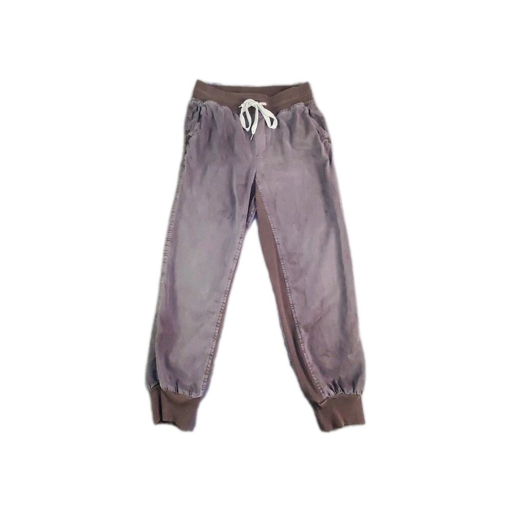 Aerie 100% Lyocell Soft & Cozy Charcoal Brown Boho Pants Size M Women's C25-88